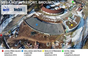 Realizace stavby wellness centra v Broumově v areálu VEBA HOTEl RESORT...