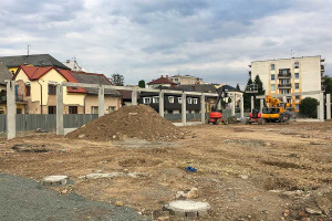 Zahájení výstavby obchodního domu LIDL v Rychnově nad Kněžnou