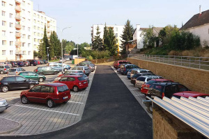 Nové parkoviště v Rychnově nad Kněžnou