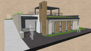 Informační centrum, mini zoo v oboře "zámecký kopec" v Náchodě